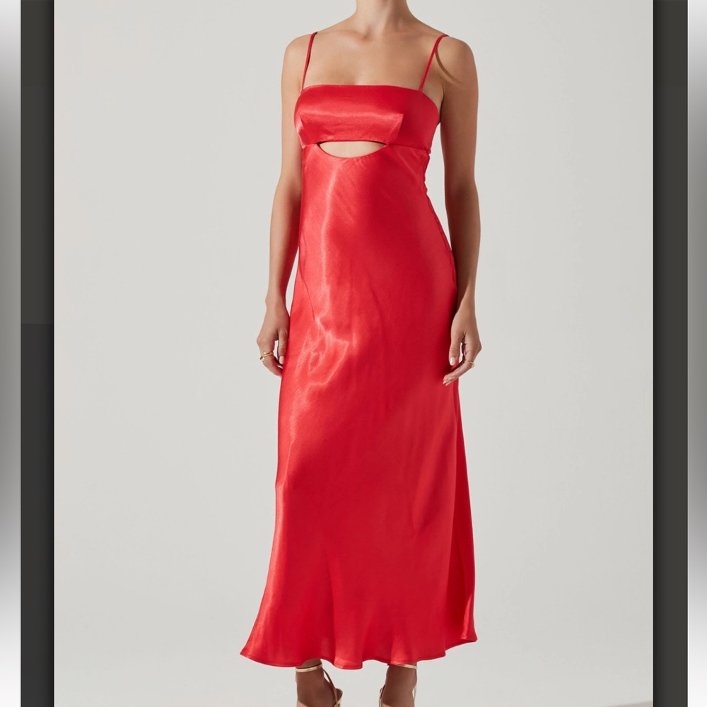 ❤️ Astr The Label Bellerose Red Maxi Dress ❤️